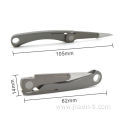 Replaceable blades titanium handle Pocket Knife keychain